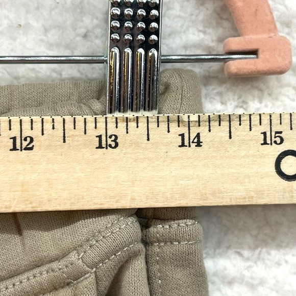 Abercrombie and Fitch Joggers Womens Small Beige Soft AF Pull On Lounge Workout - Picture 8 of 11